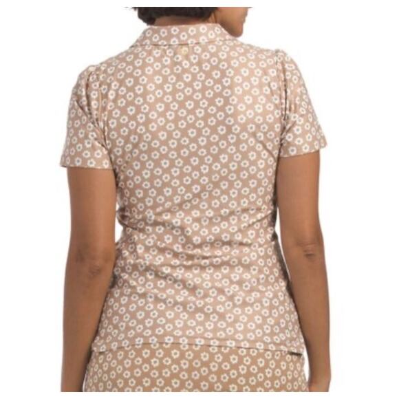 SMITH & QUINN Caramel Reagan Polo Shirt Golf Performance Women's S - Picture 5 of 13